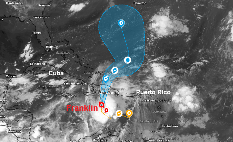 El pronóstico se cumplió en el Atlántico: Tormenta tropical 