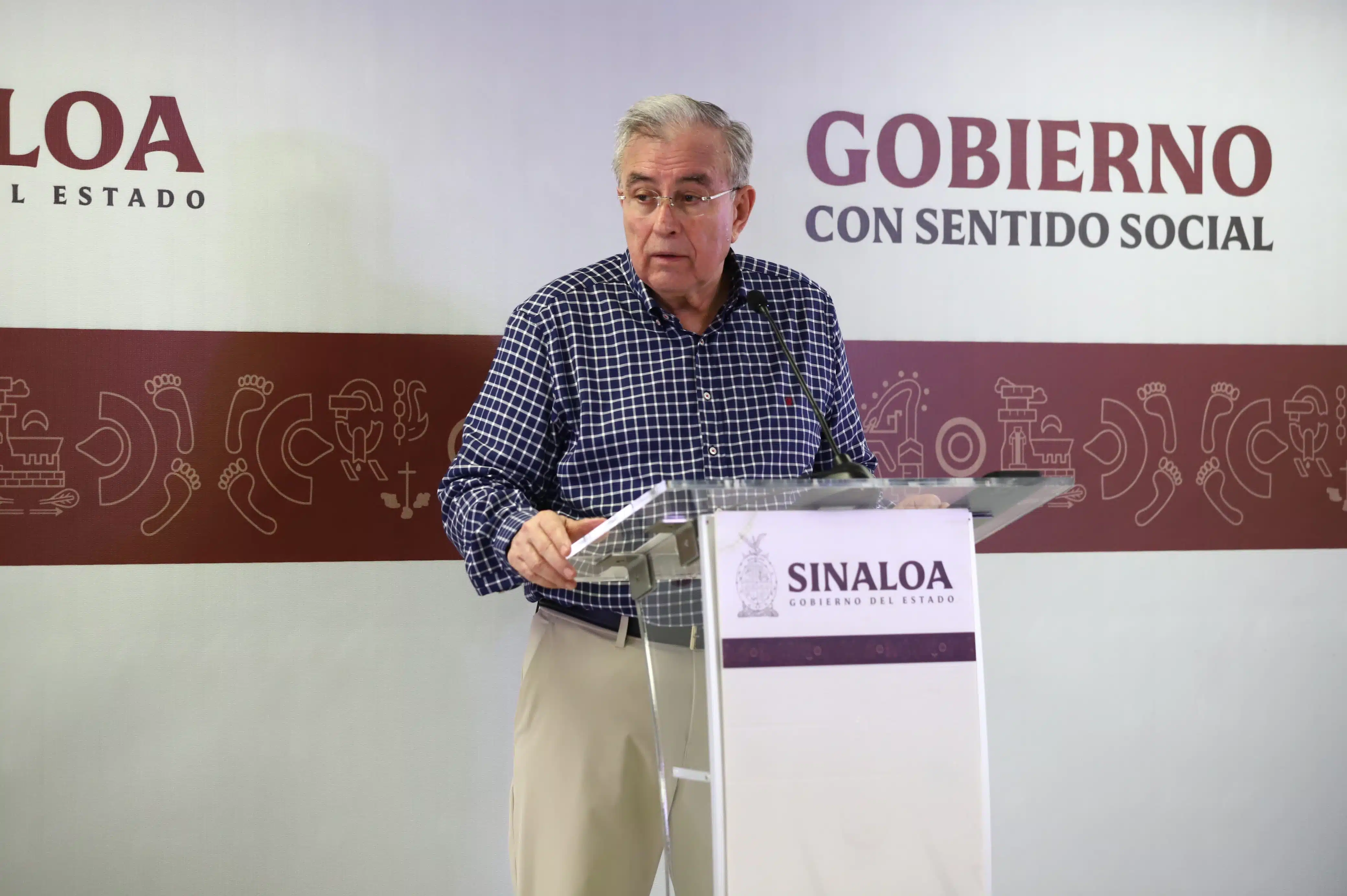 GOBERNADOR DE SINALOA, RUBÉN ROCHA MOYA.