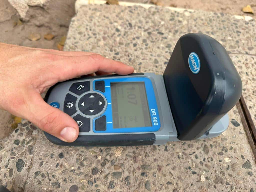 COEPRIS REALIZAMUESTREO DE AGUA POTABLE