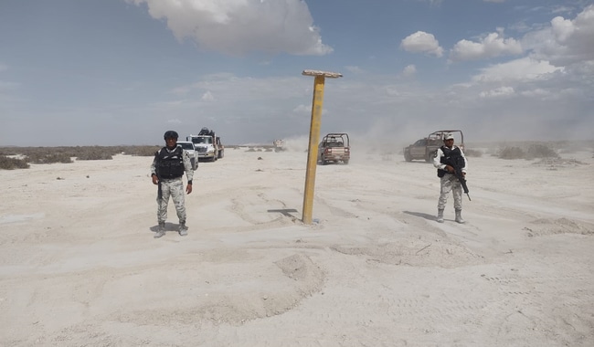 Guardia Nacional en toma clandestina