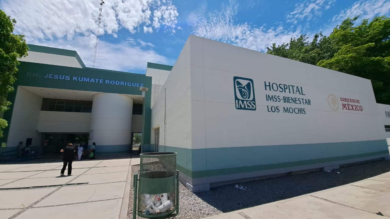 Exterior del Hospital General en Los Mochis