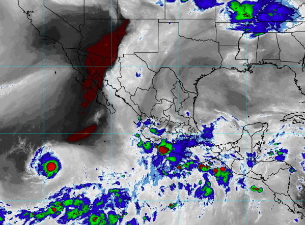 Huracan Dora categoría 4 jueves 3 de agosto 2023