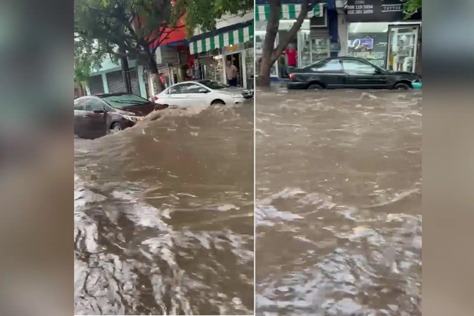 Huracán Hilary provoca fuerte tormenta en La Paz, Baja California Sur