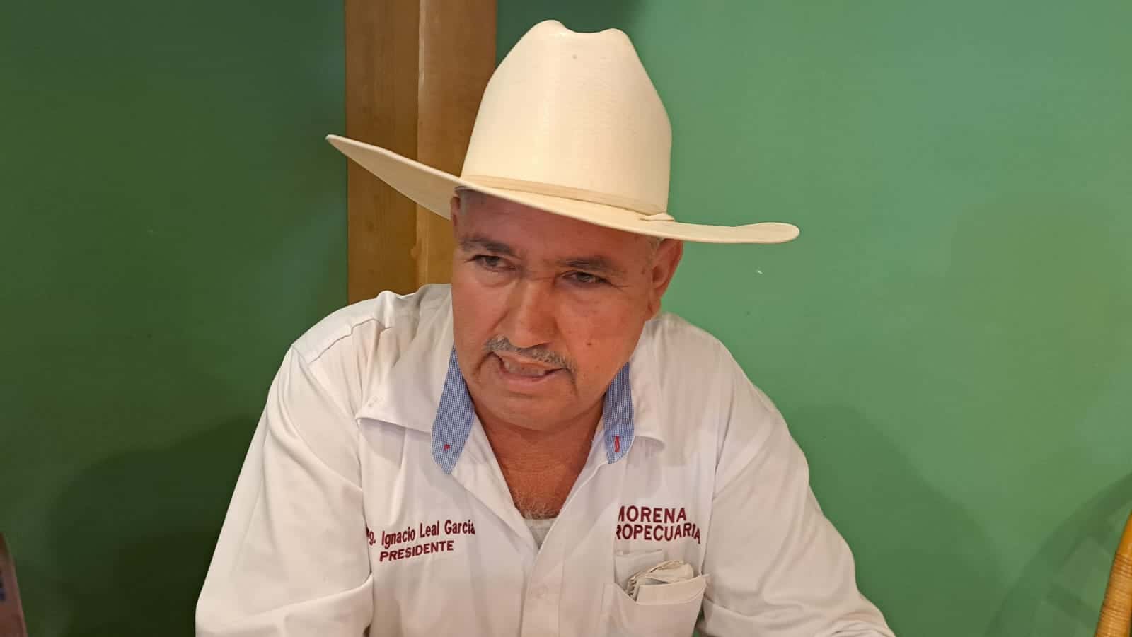 Ignacio Leal García, presidente de Morena Agropecuaria.