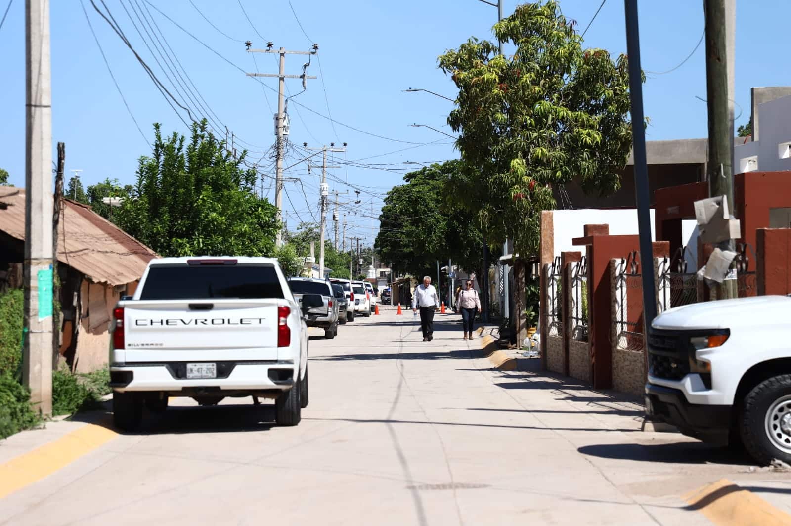 Calle pavimentada