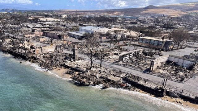 Incendios en Maui Hawái
