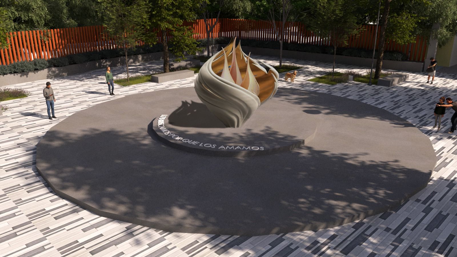 Inicia Juan de Dios Gámez construcción del Parque Memorial de los Desaparecidos en Culiacán