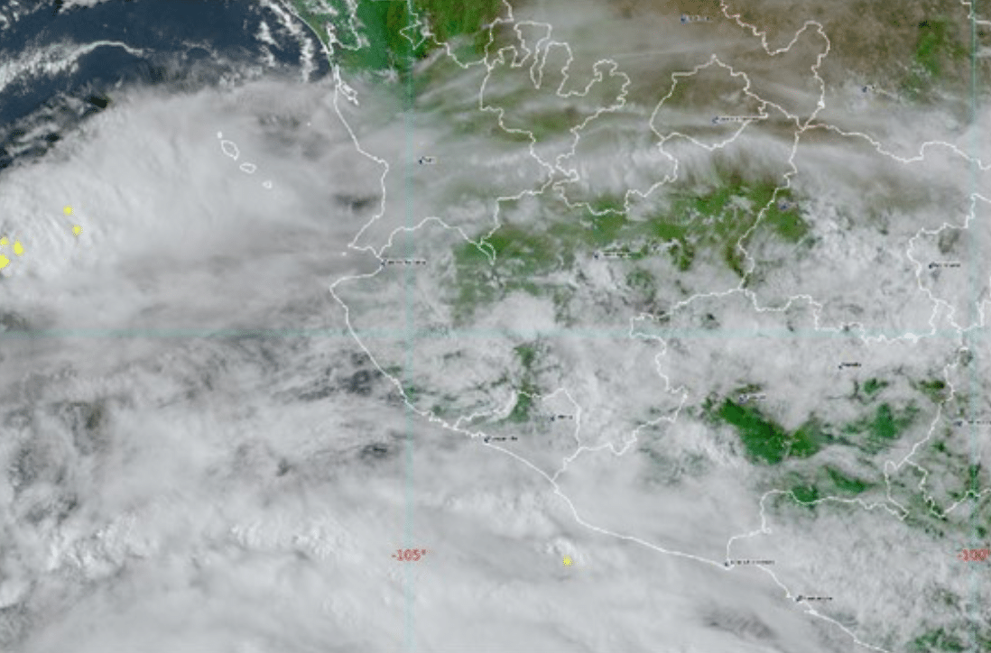 Jalisco con grandes nubes
