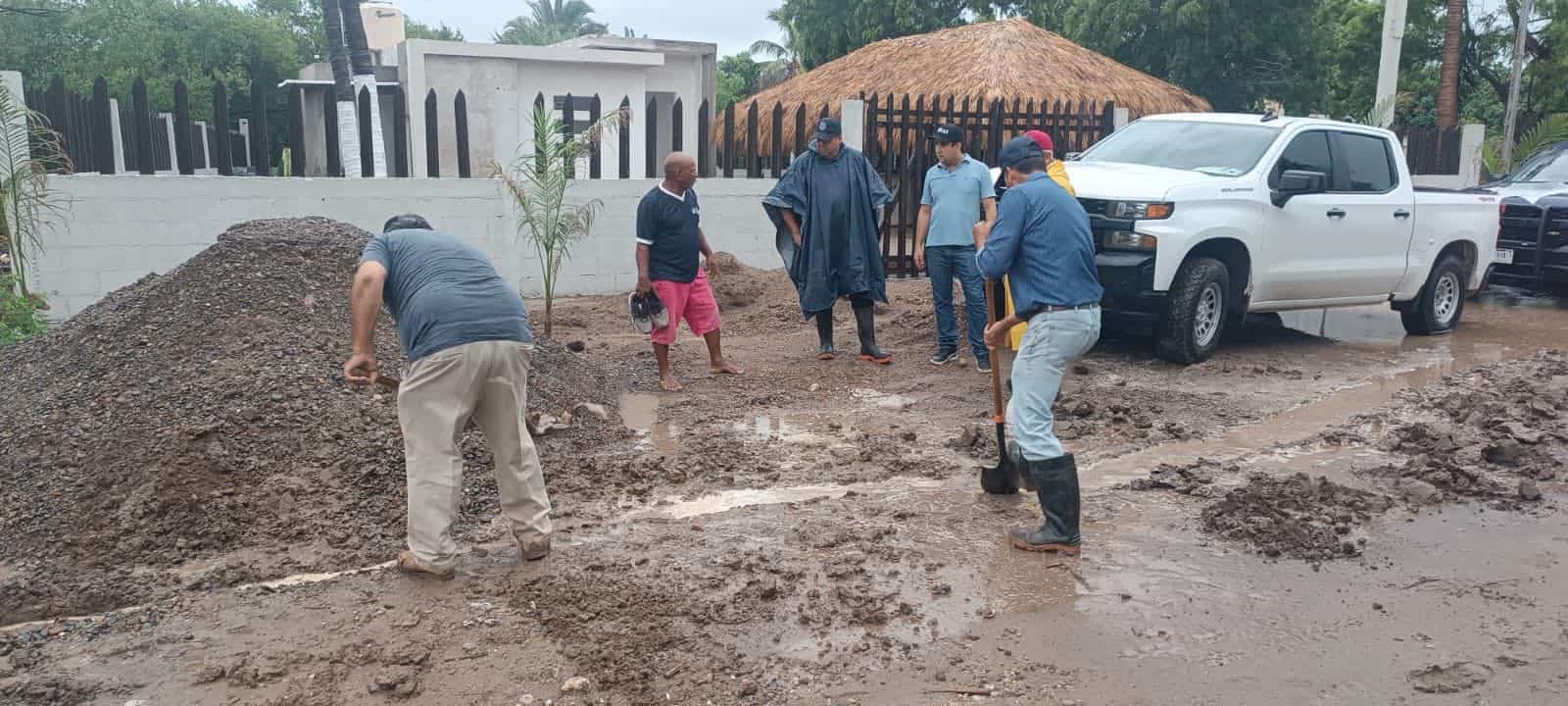 Lluvias en Guasave por 