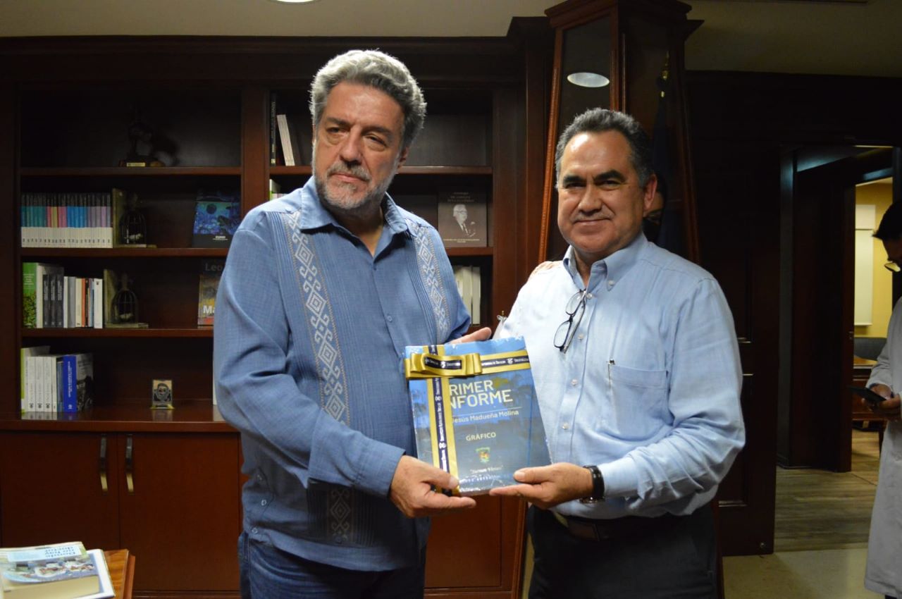 Jesús Madueña y Luciano Concheiro