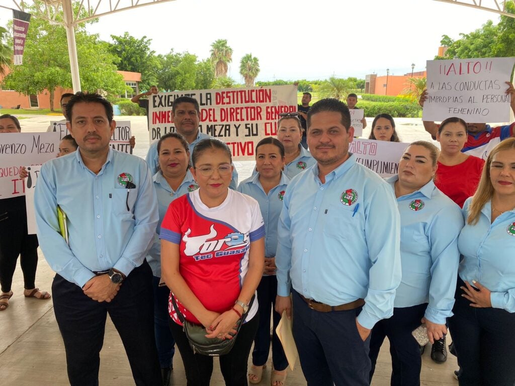 tomadas las instalaciones del Instituto Tecnológico Superior de Guasave