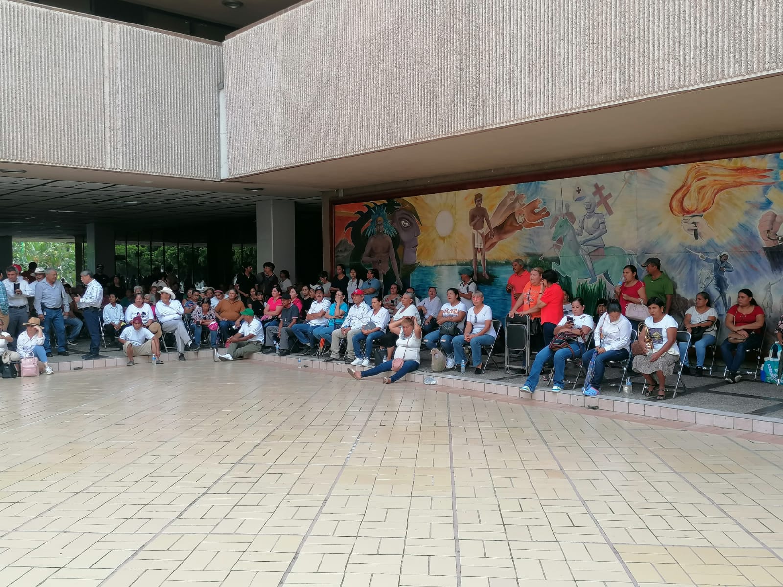 Manifestación de precaristas