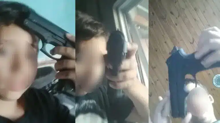 Menor de edad golpea a su maestra con una pistola en Argentina