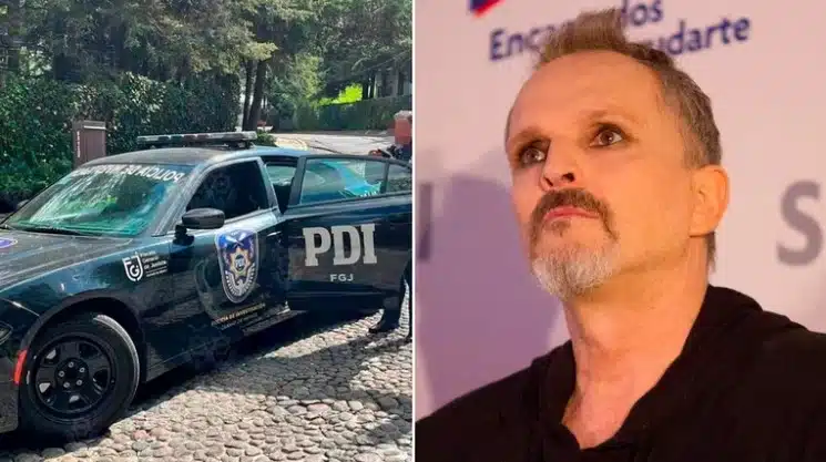 Miguel Bosé presenta denuncia tras robo en su casa