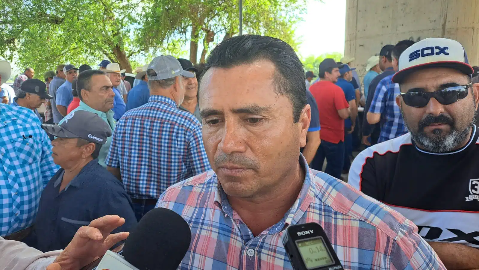 Modesto López Leal, dirigente de la Asociación Nacional Agropecuaria y Pesquera en Sinaloa (Anapsin).