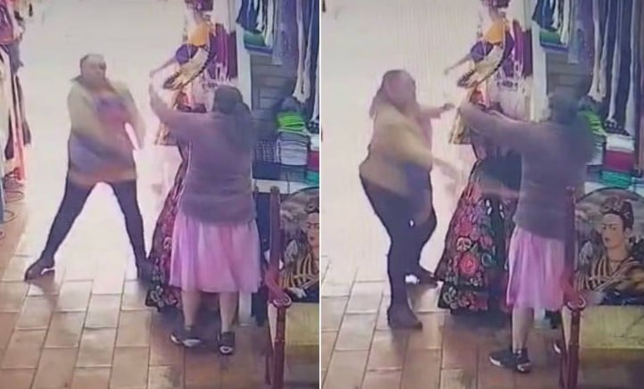 Abuelita es atacada con un bate en Michoacán