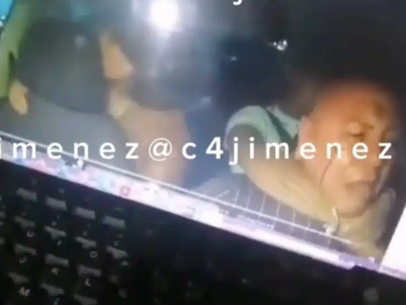 Video de agresión a conductor de taxi en Iztapalapa