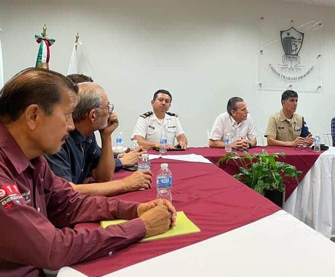 Protección Civil de Ahome no reporta afectaciones por el paso del huracán Hilary.