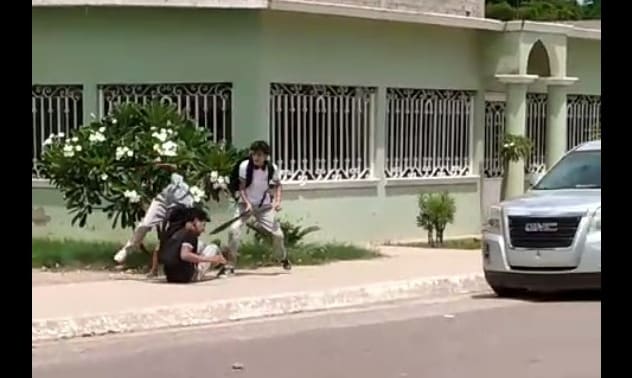 Pelea de alumnos de Cobae