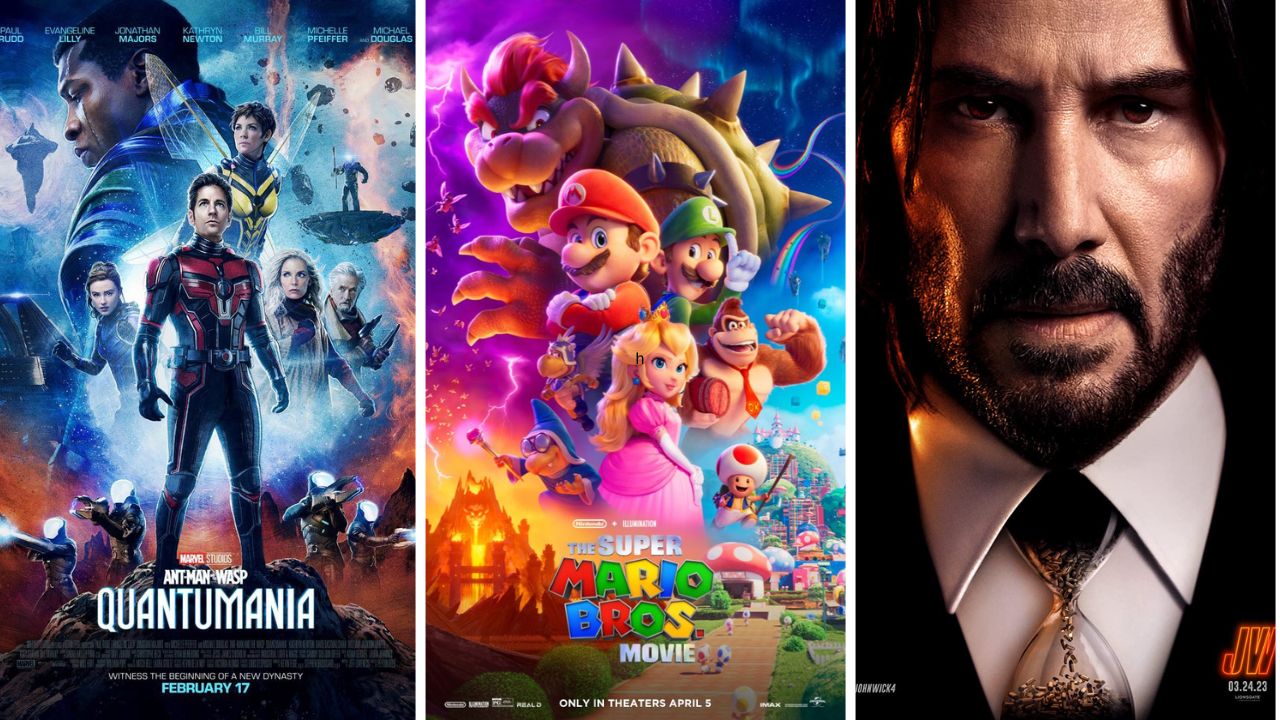 Poster y promocionales de películas 2023
