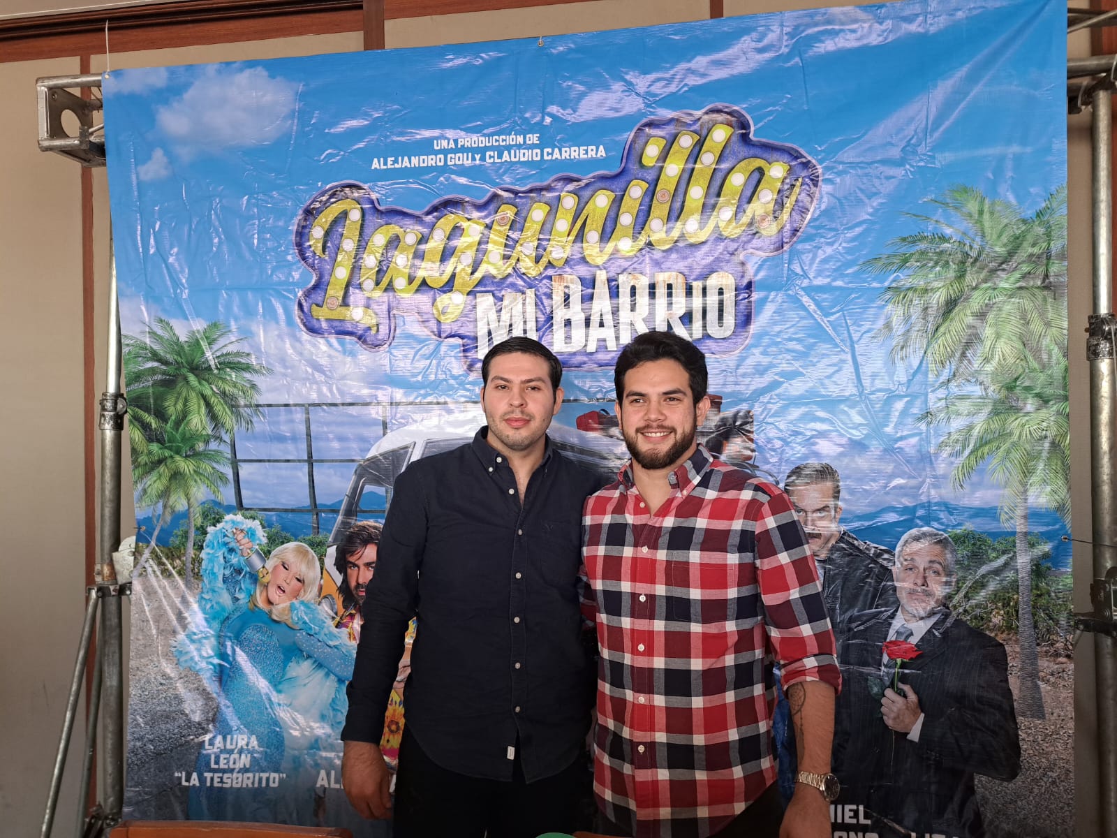 Promotores de Revum y Alka Music, Roberto Torres y Filiberto Nery