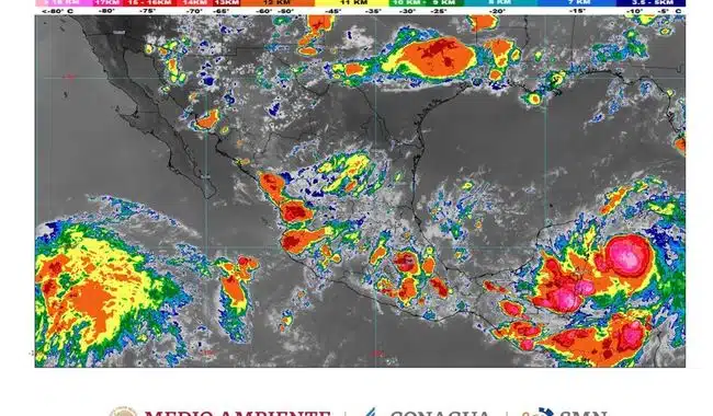 Pronostican lluvias intensas por tormenta tropical Idalia; te decimos dónde