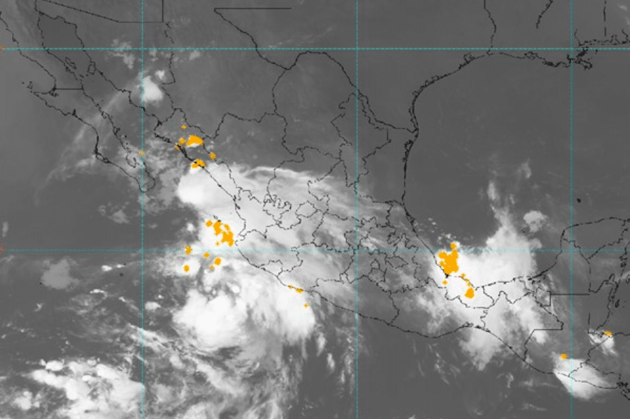 Pronóstico de actividad eléctrica Sinaloa 5 de agosto. SMN