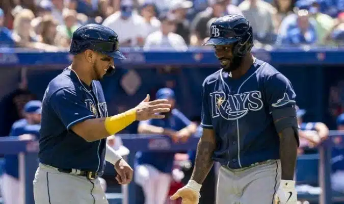 Jugadores de Rays de Tampa Bay