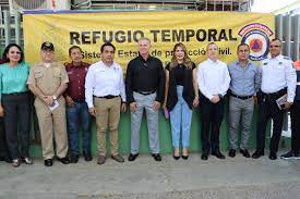 Refugios temporales en Ahome