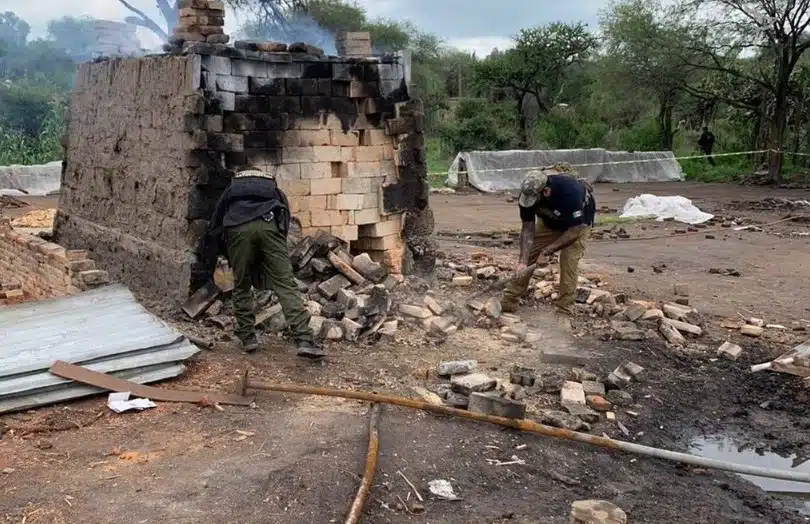 Localizan más restos óseos en Lagos de Moreno, tras cateo a un domicilio