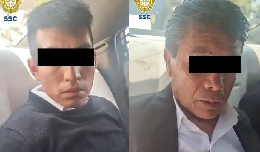 Reportan robo en Plaza Las Antenas y detención de dos hombres