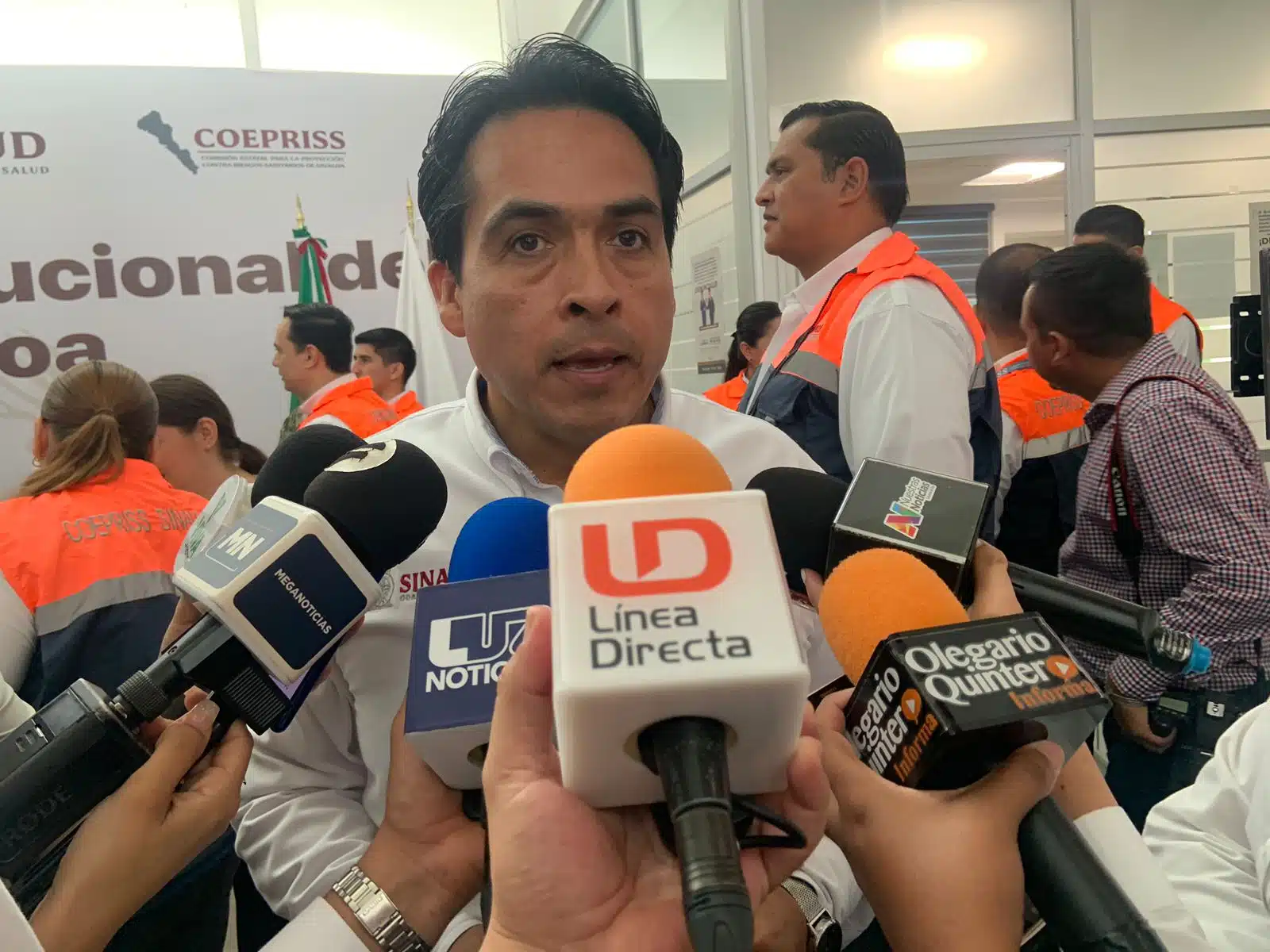 Roy Navarrete Cuevas titular de Protección Civil Sinaloa