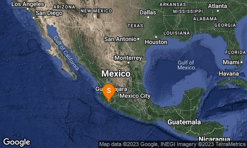 Sismo de magnitud 4.1 en Colima con epicentro en Coquimatlán