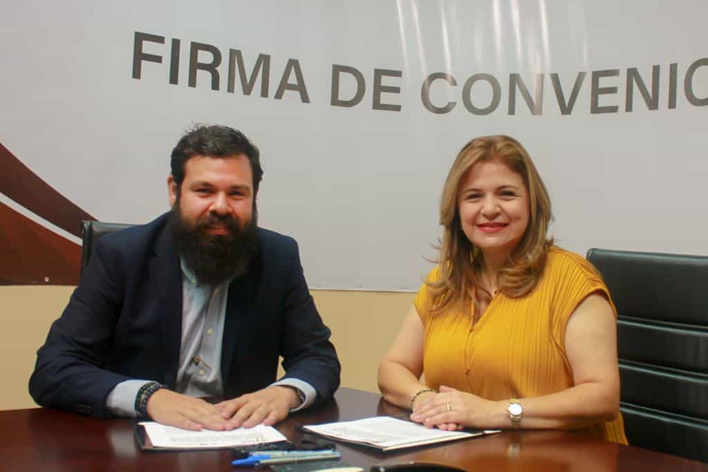 auditora superior de Sinaloa, Emma Guadalupe Félix Rivera Y Francisco Carlos Galicia Morales, magistrado presidente del Tribunal de Justicia Administrativa del Estado de Sinaloa.