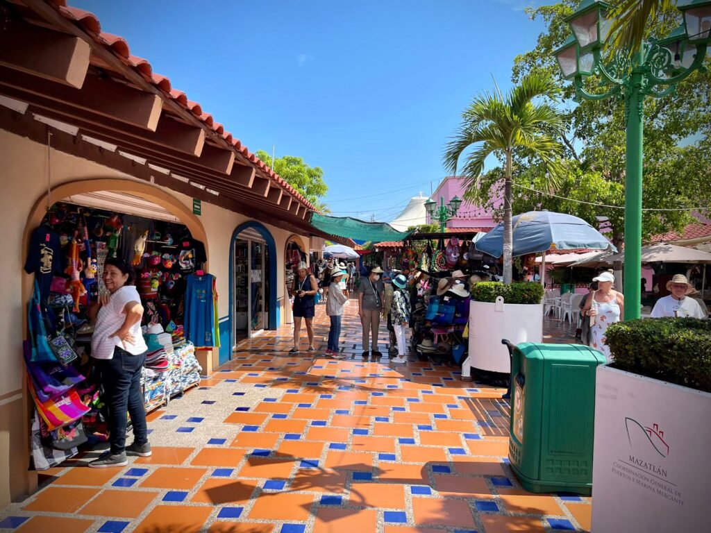 Turistas en Mazatlán