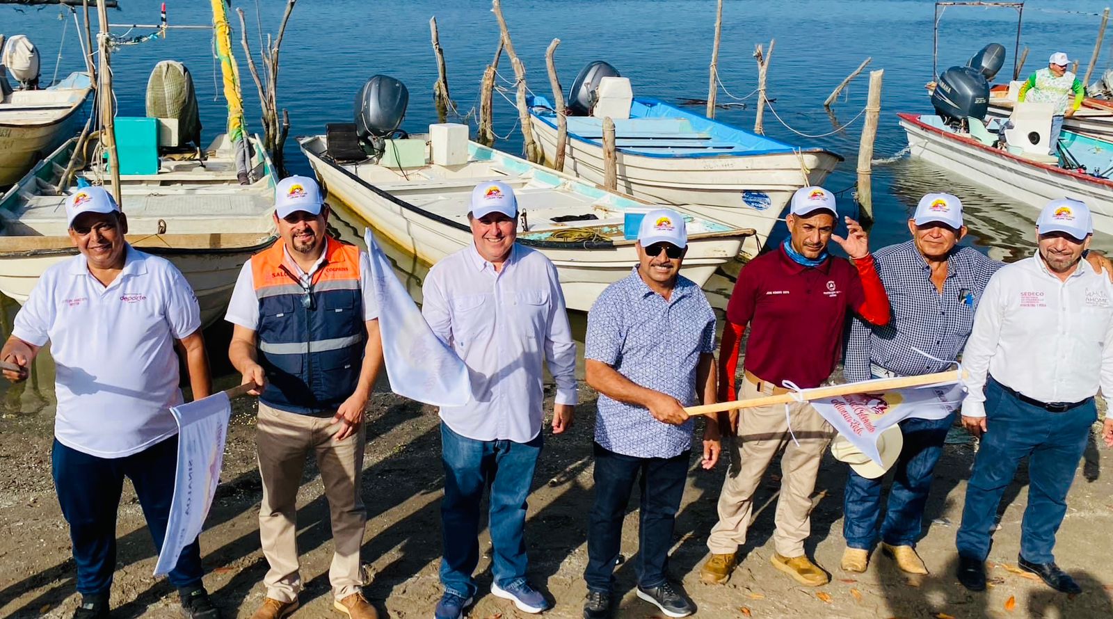Pescadores en Torneo de Pesca El Colorado-Ahome Fish