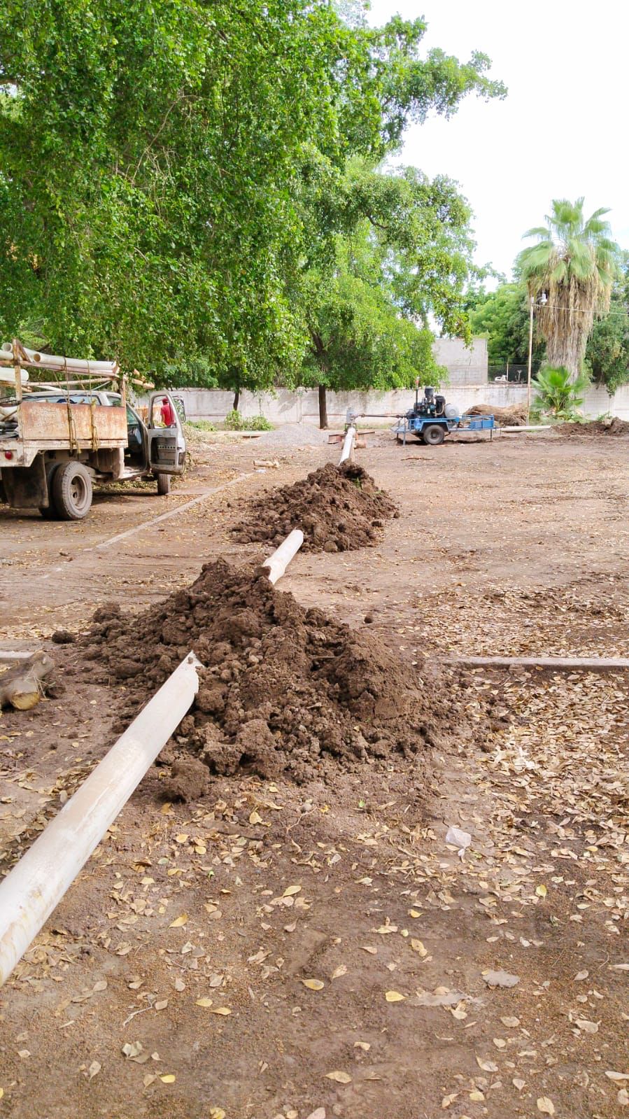 Trabajos en pozo de la Jumapag