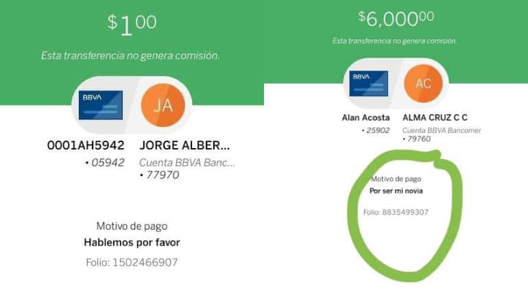 ¿Cuáles son los conceptos de pagos que debes evitar hacer al momento de transferir? Chécalo aquí