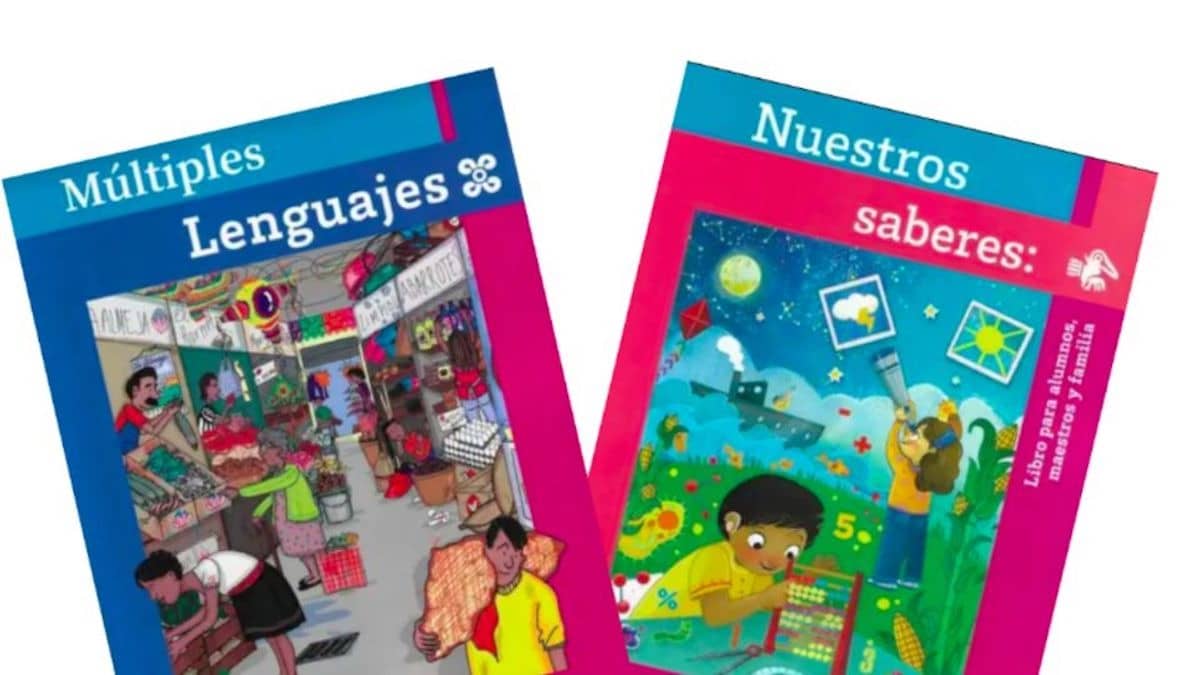 imagen de libros de textos de escuela