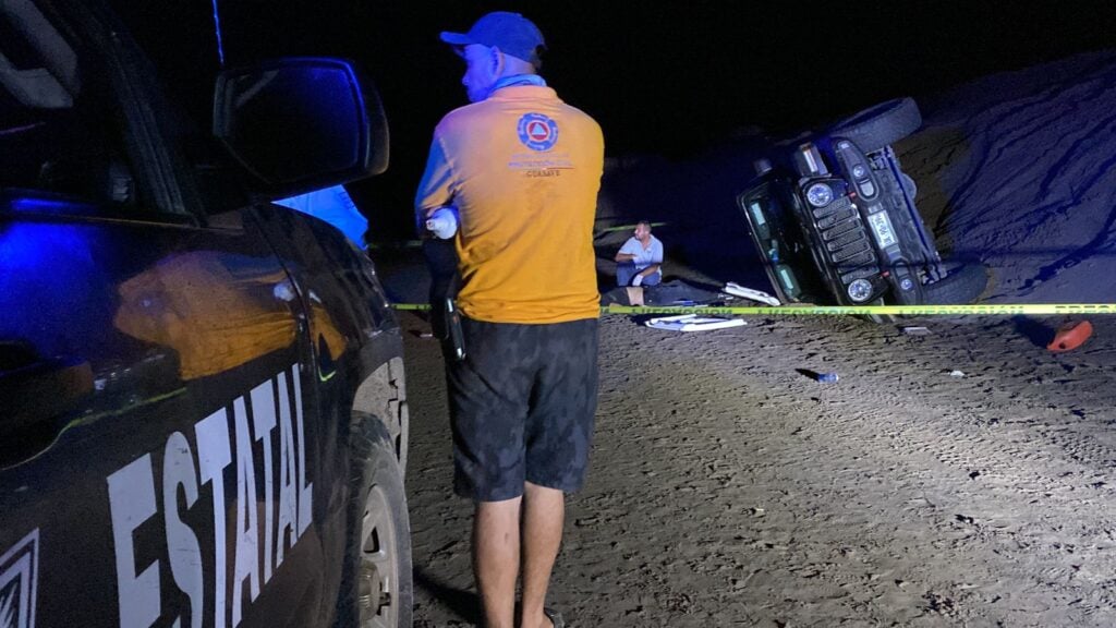 Joven muerto en accidente en la playa