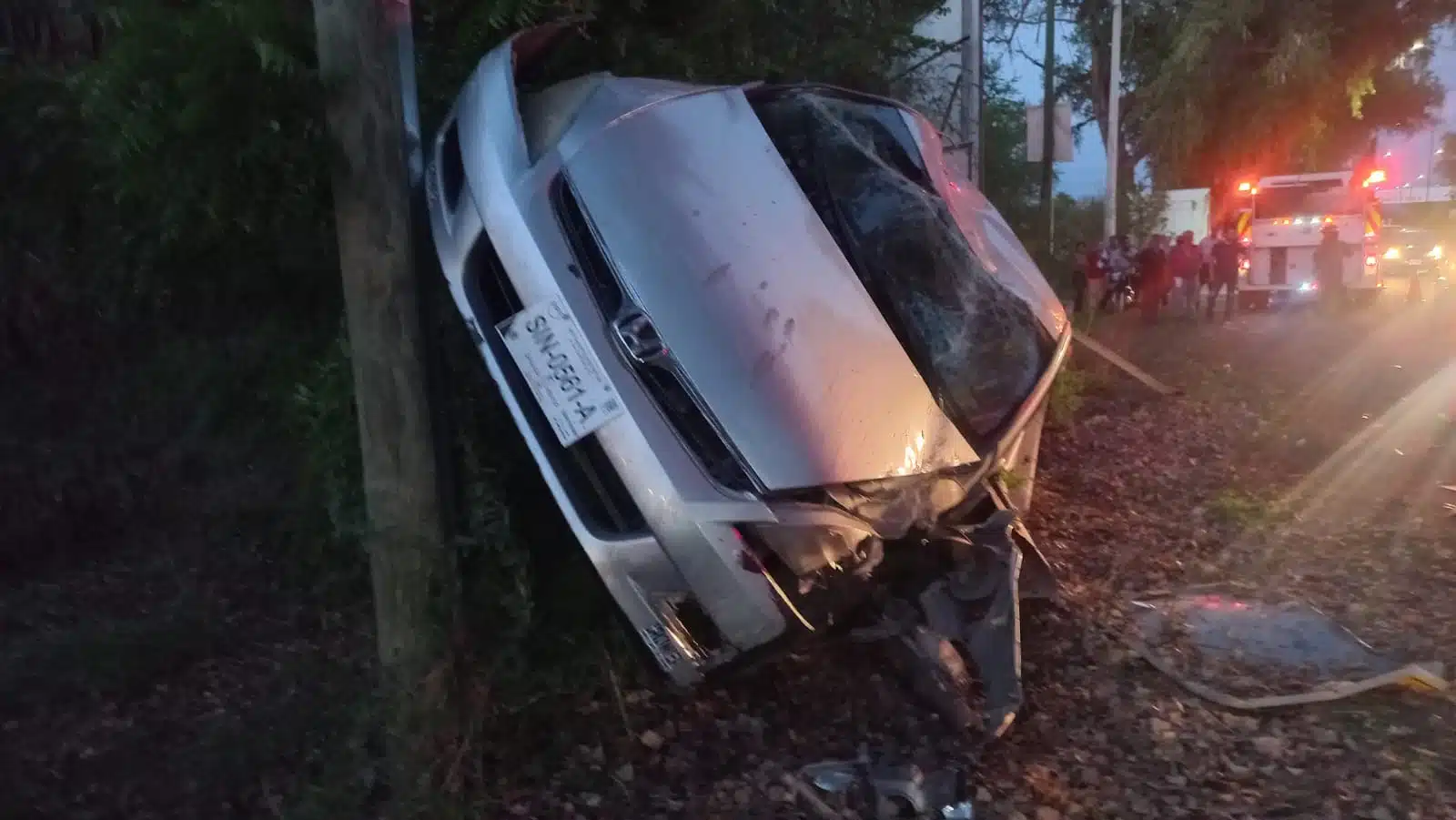 Accidente entre GMC y Honda