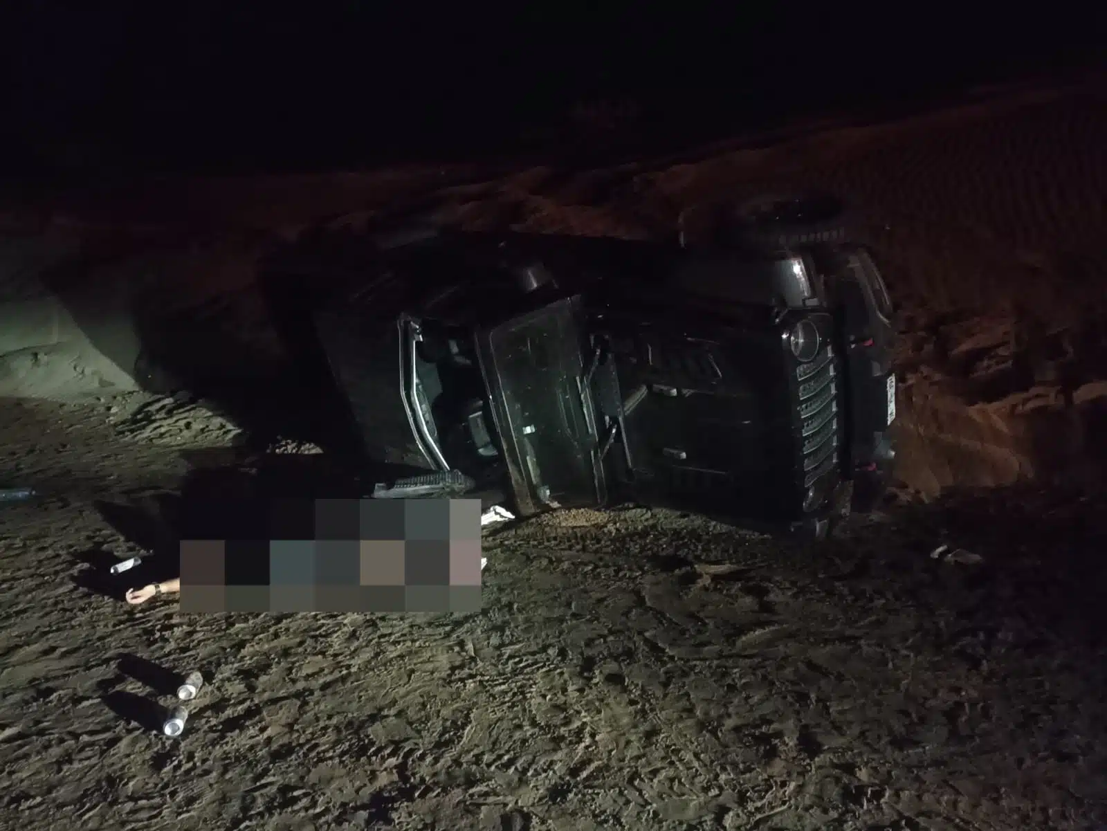 Playa accidente de joven