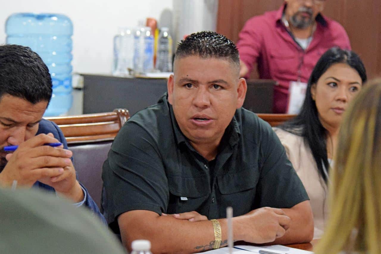 Natanael Téllez Ibarra, director de Seguridad Pública en El Fuerte