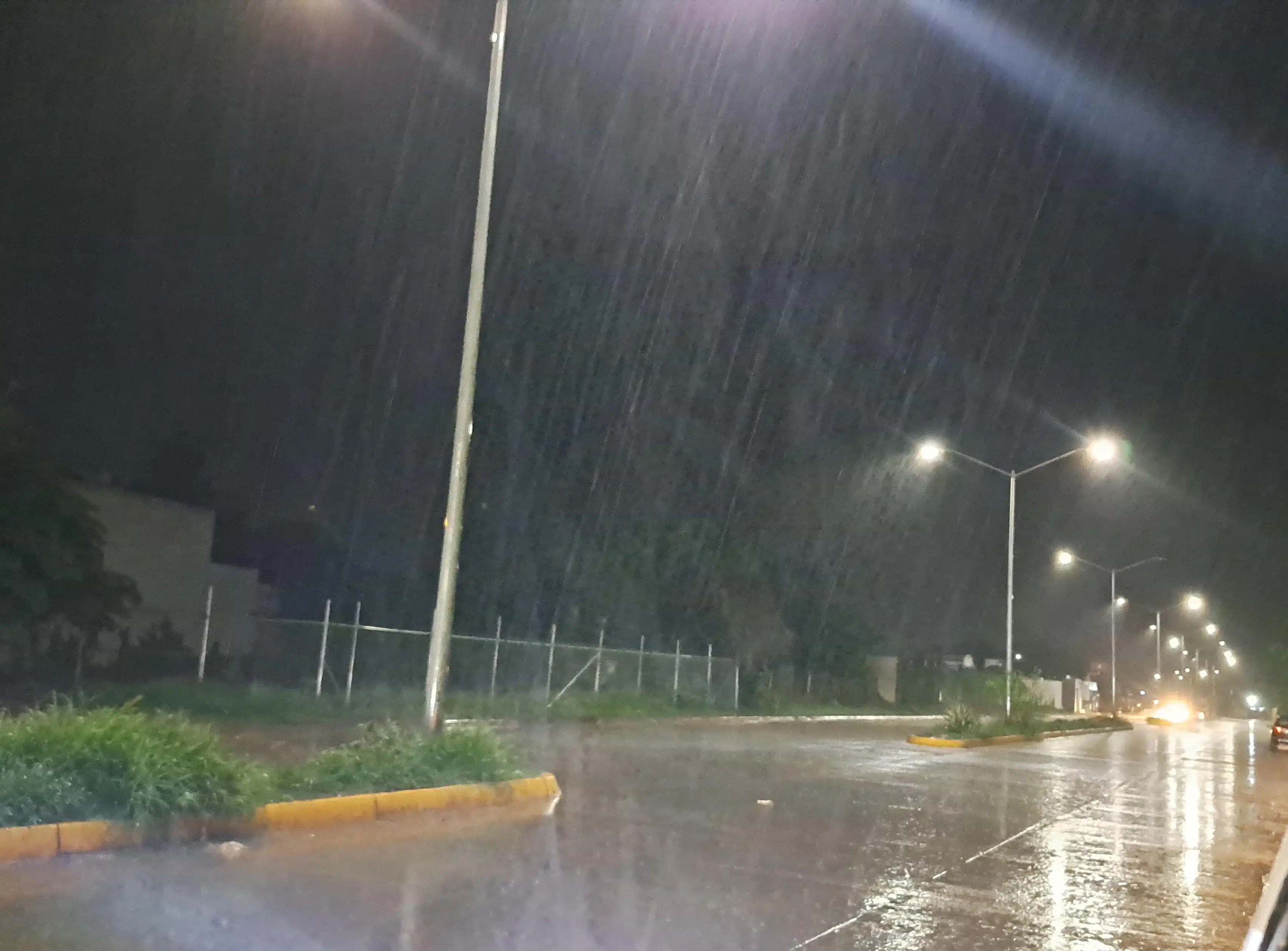 Lluvia en Guasave