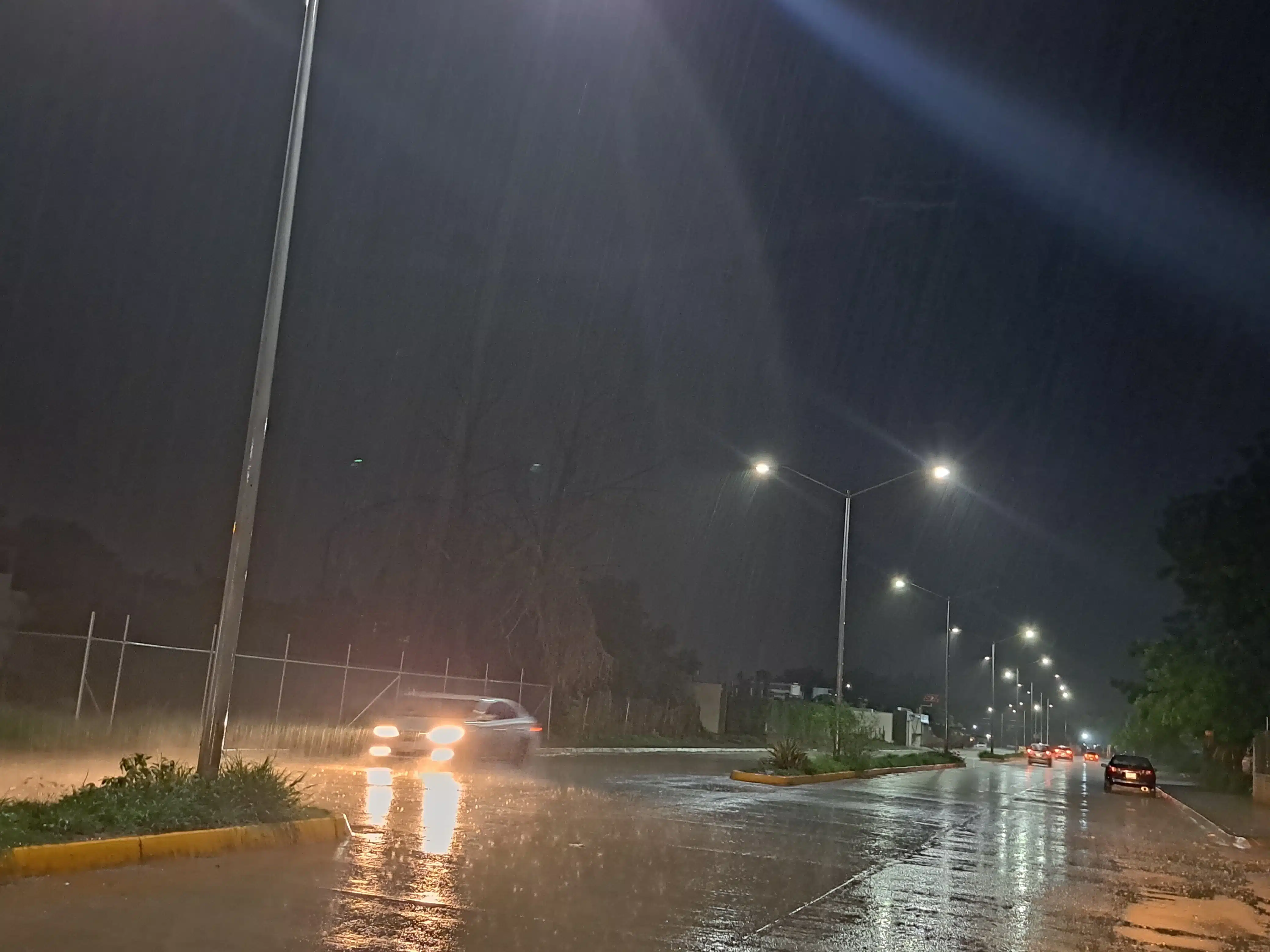 Lluvia en Guasave