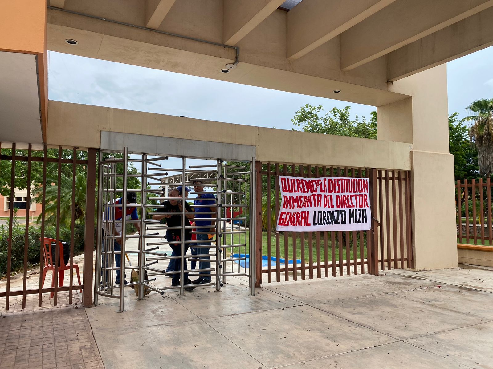 Manifestación en Tec de Guasave