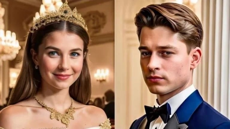 La princesa Charlotte y el príncipe George de Gales