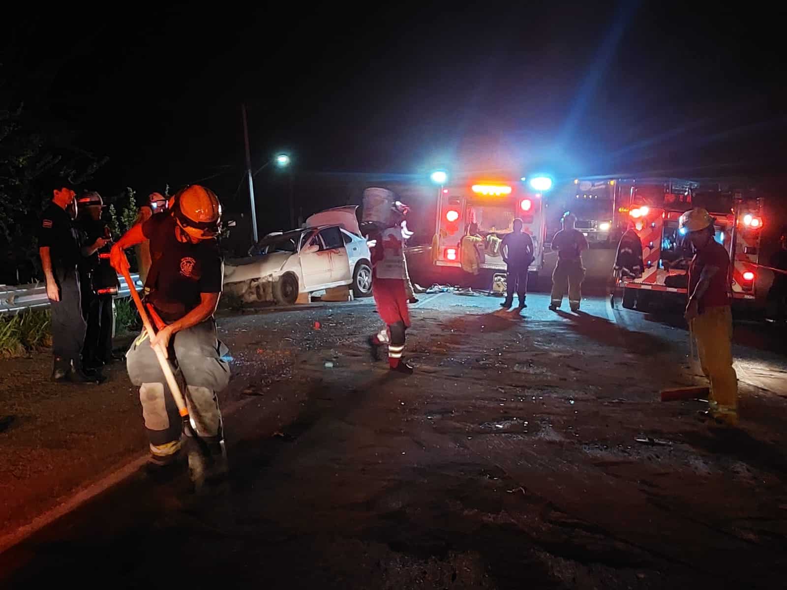 Lugar de la tragedia en El Limón de los Ramos