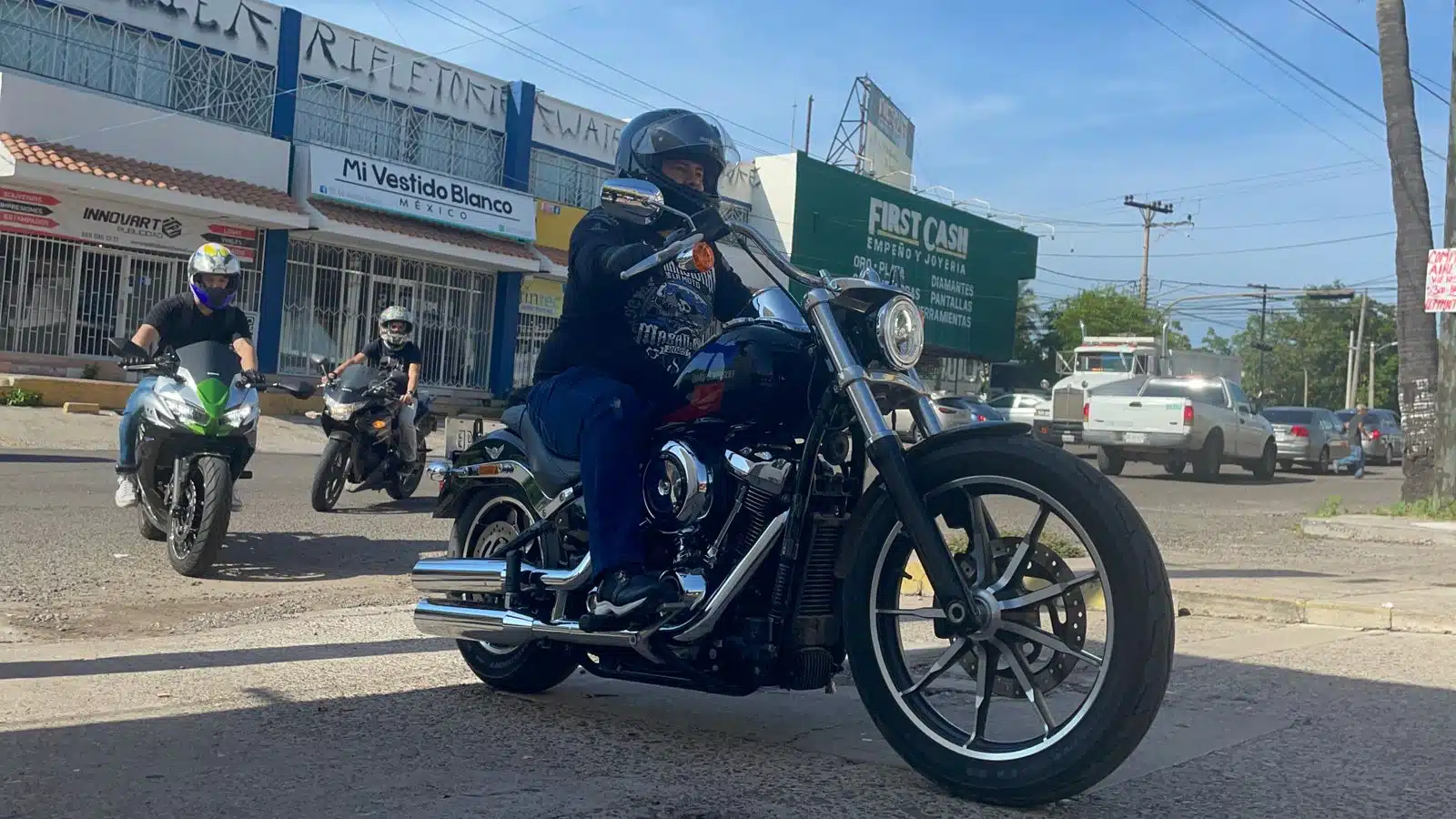 Grupos de motociclistas presentes en la rodada