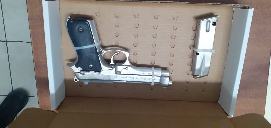 arma de fuego decomisada